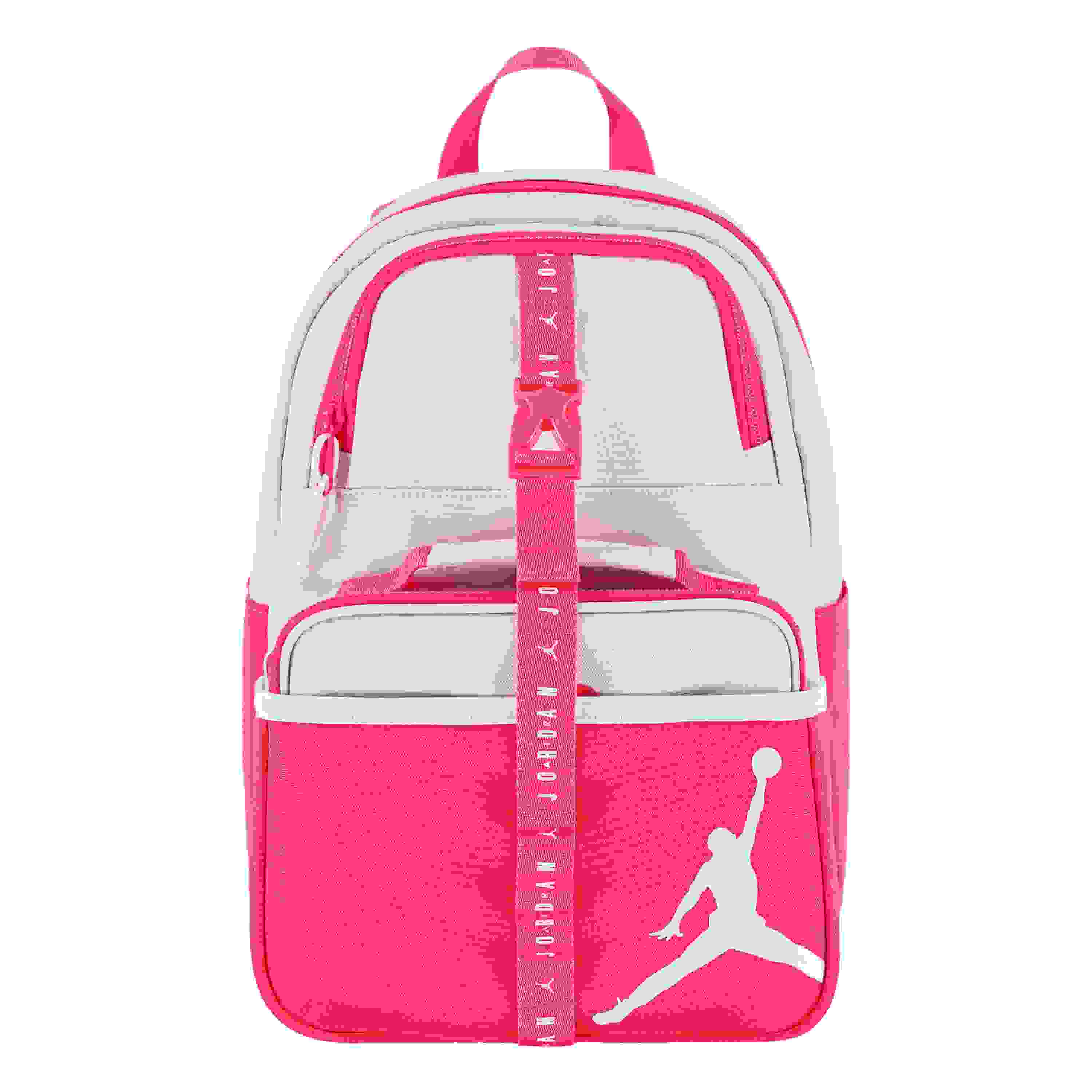 Jordan Air Lunch Box & Backpack Set - Pink/White